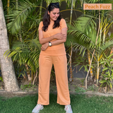 Summer Co-ord Sets Peach Fuzz