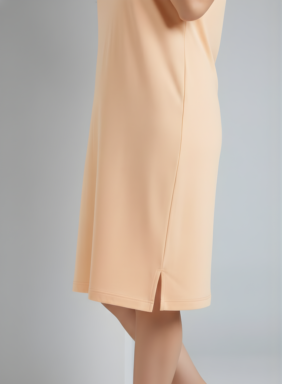 Peach Fuzz Tshirt Dress (Pantone Color of the Year 2024)