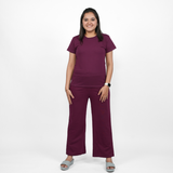 Burning Burgundy Summer Co-ords Set