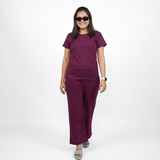 Burning Burgundy Summer Co-ords Set