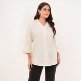Vanilla Cream Shirt for Women