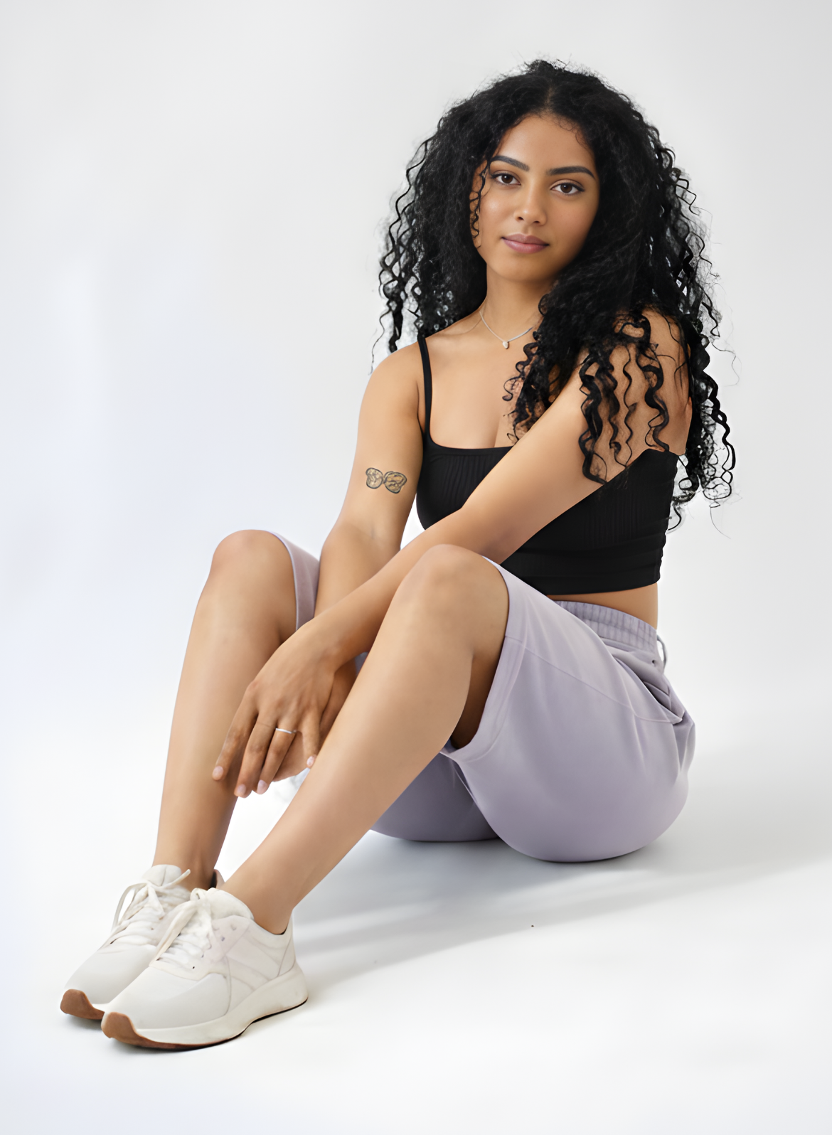 Primrose Catmint Women Shorts