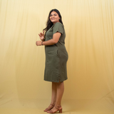 Gutsy Green Hip Covering T-shirt