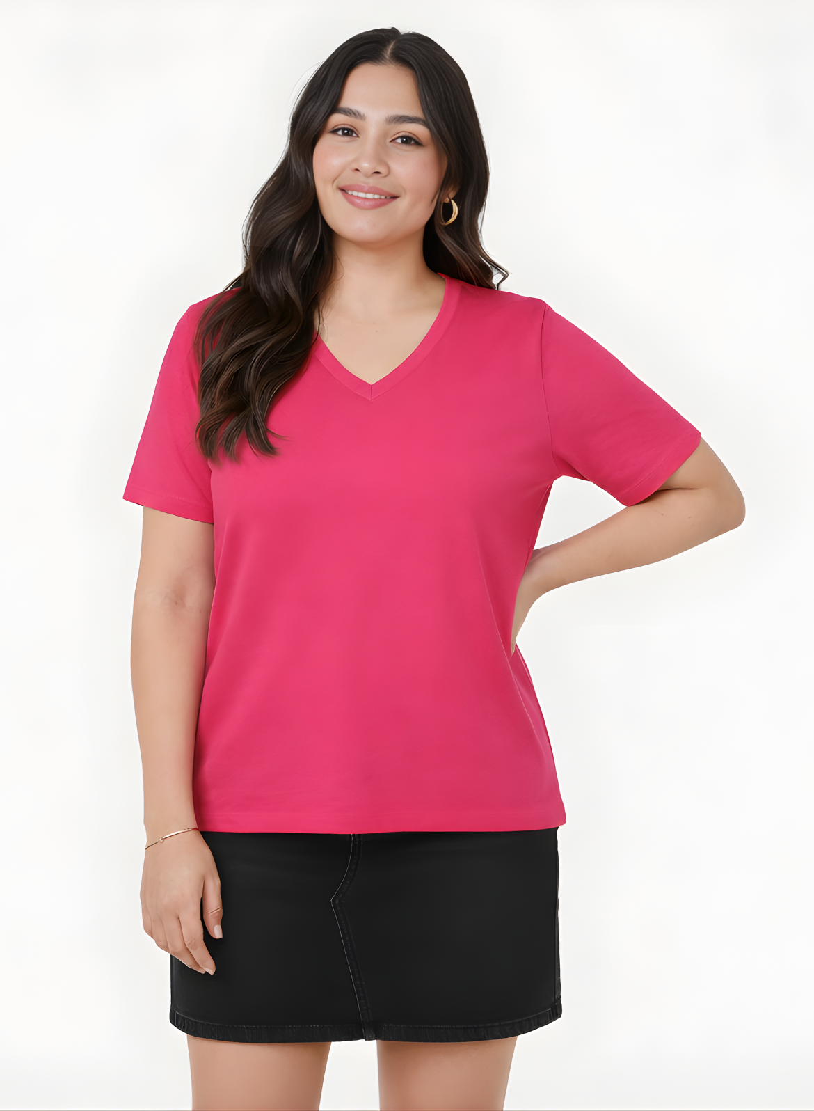 Viva Magenta - Pantone Color of the Year 2023 ( V-Neck )