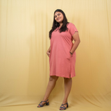 Blissful Brick Hip Covering T-shirt