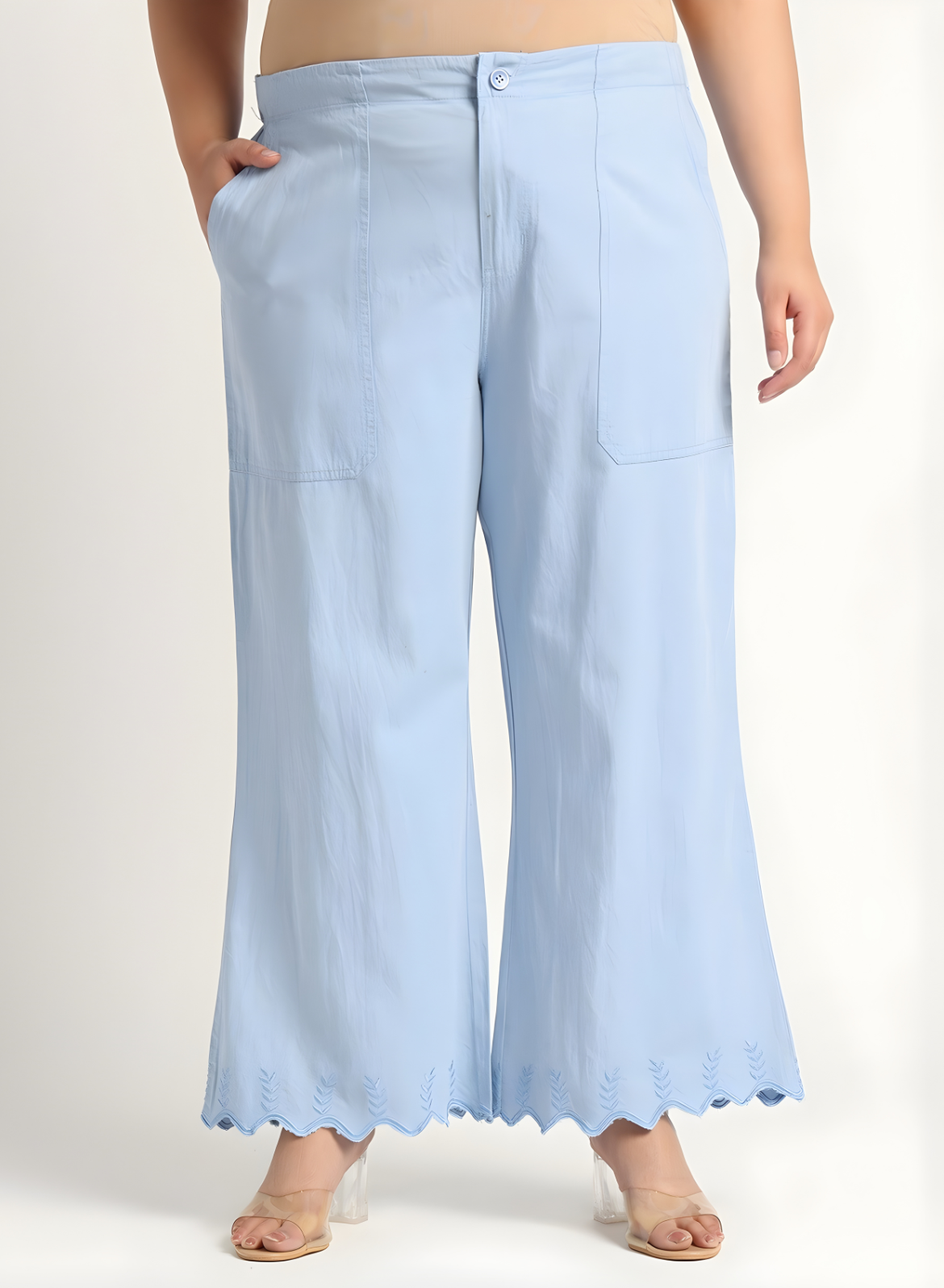 Light Blue Denim Co-ords Set