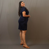 Ballsy Blue Hip Covering T-shirt