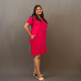 Viva Magenta Hip Covering T-shirt