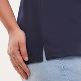 Ballsy Blue Relaxed Fit Round Neck T-shirt