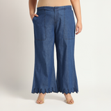 Navy Blue Denim Co-ords Set