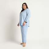 Light Blue Denim Co-ords Set