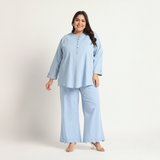 Light Blue Denim Co-ords Set