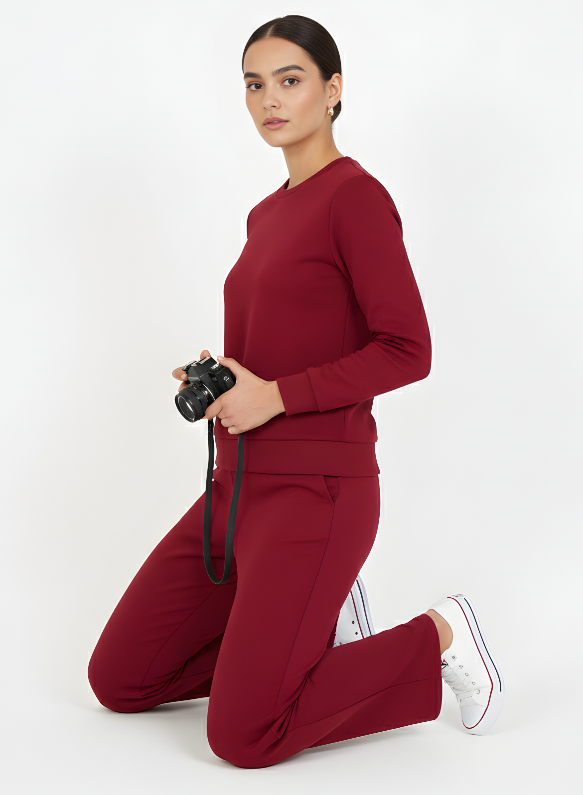 Magnetic Maroon Co-ords Set