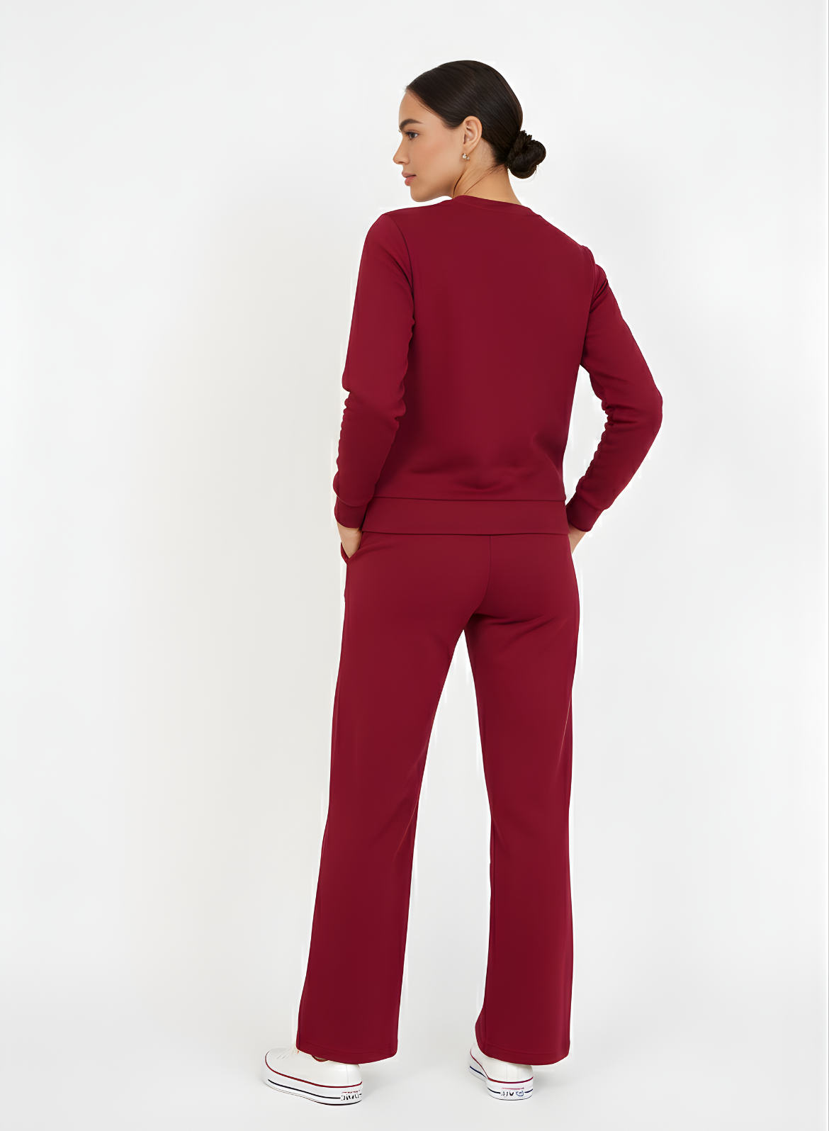 Magnetic Maroon Co-ords Set