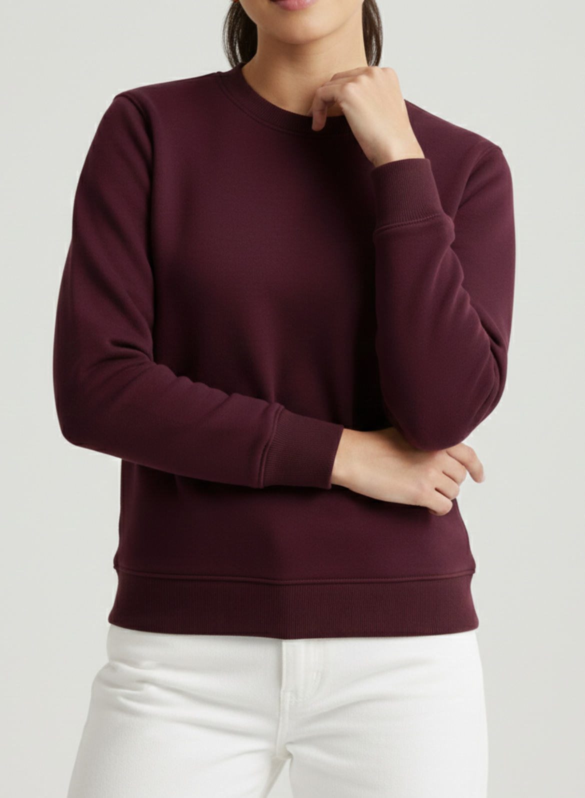 Burning Burgundy Sweatshirt