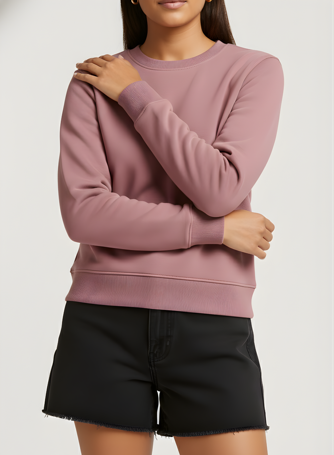 French Fuchsia Sweatshirt