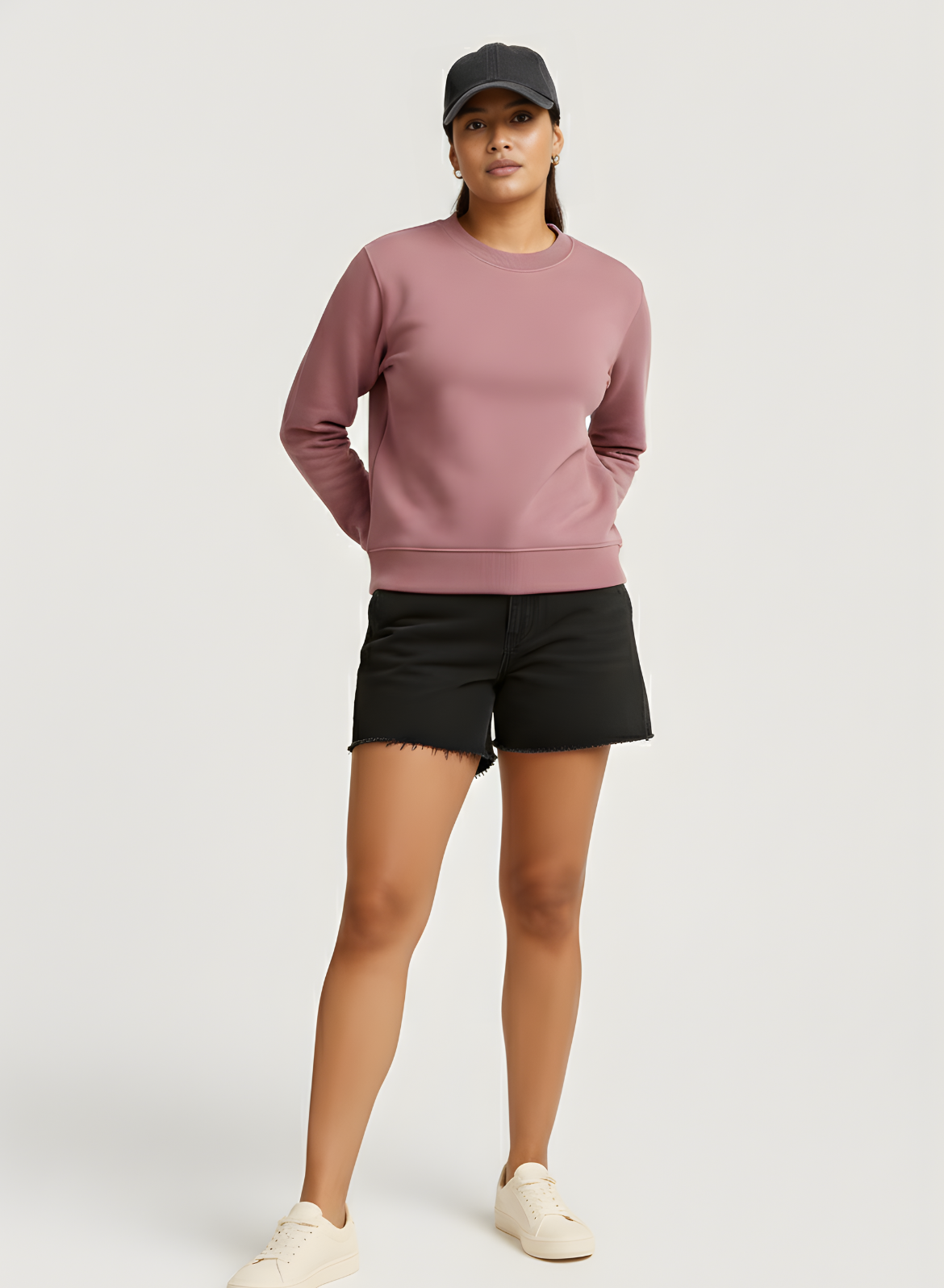 French Fuchsia Sweatshirt