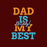 Dad is daughter's first love!-Combo