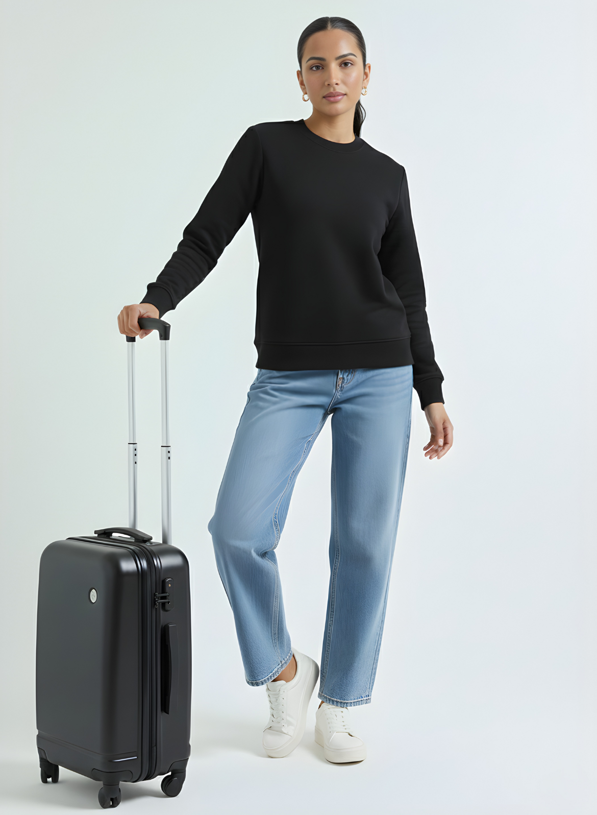 Vogue Black Sweatshirt