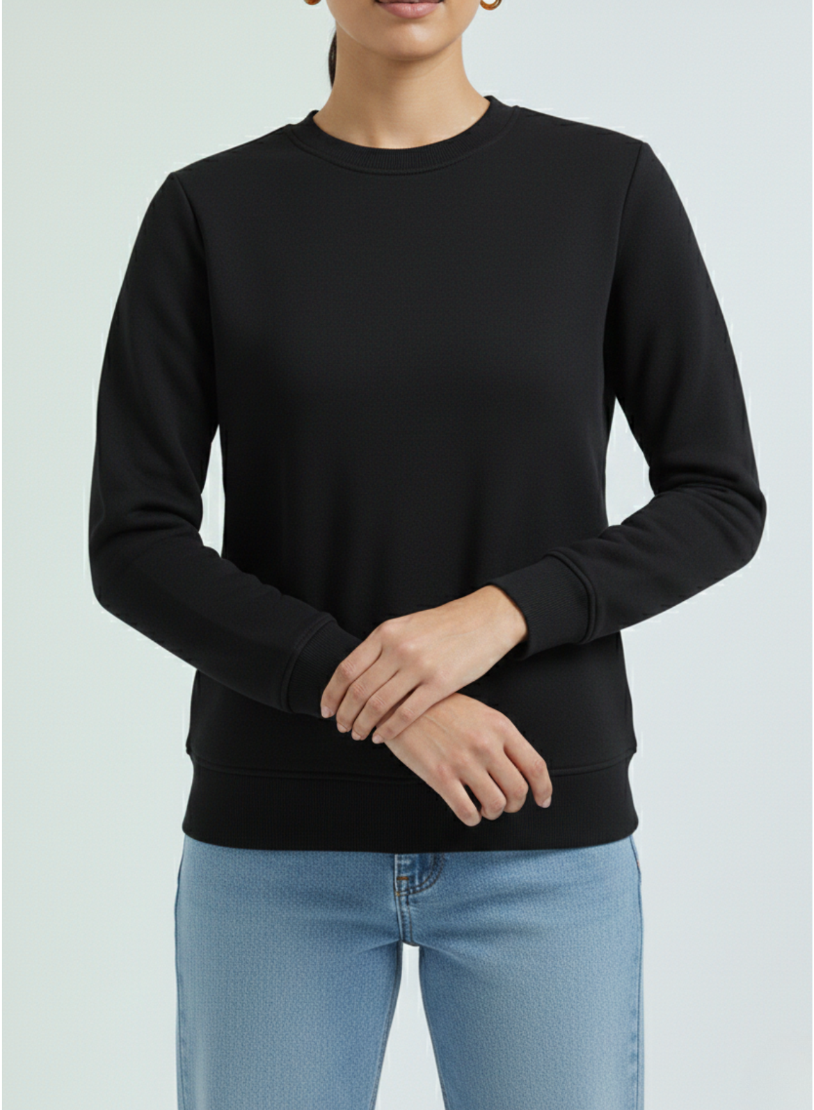 Vogue Black Sweatshirt