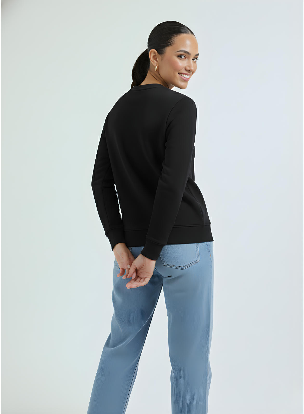 Vogue Black Sweatshirt