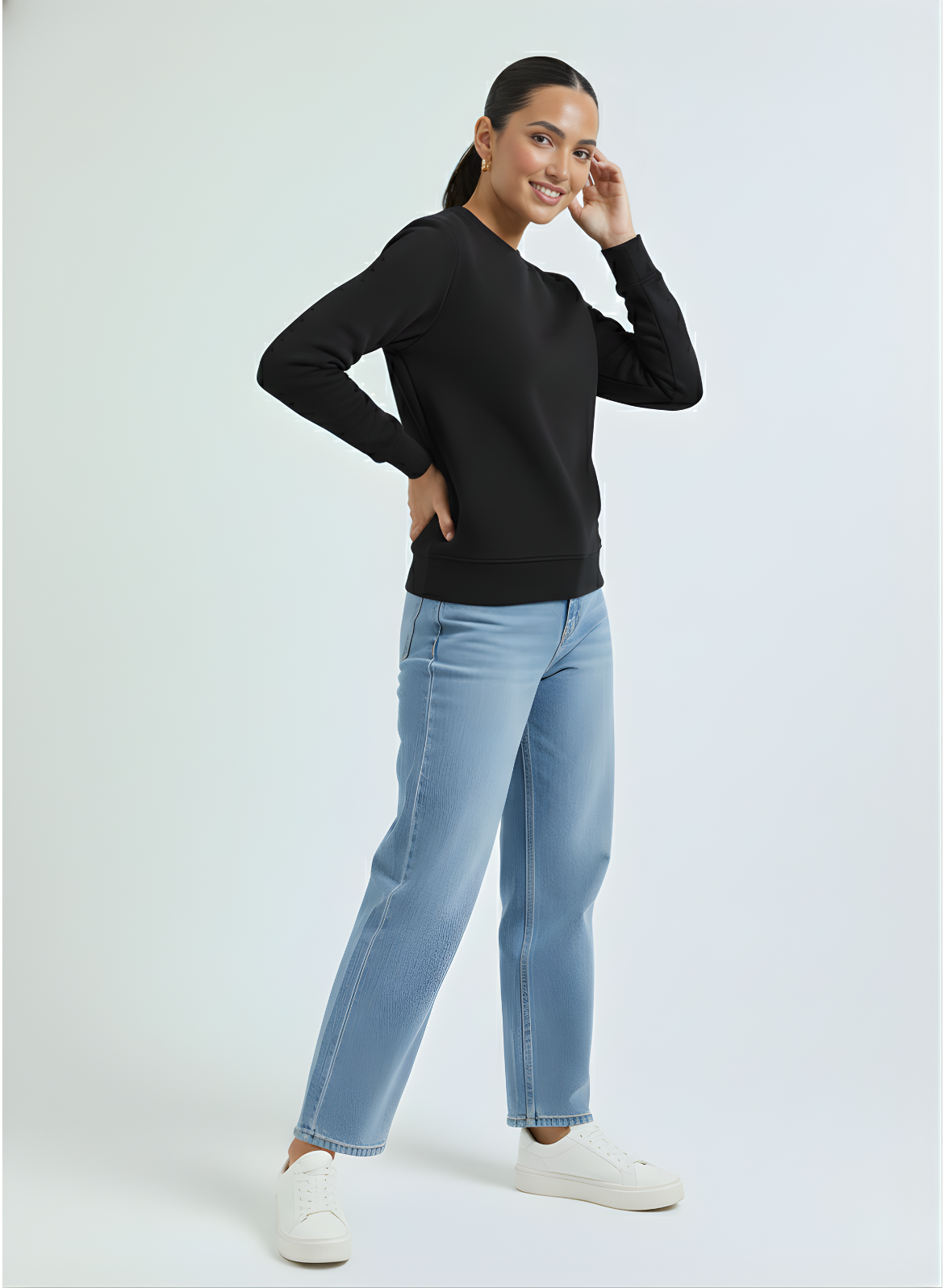 Vogue Black Sweatshirt