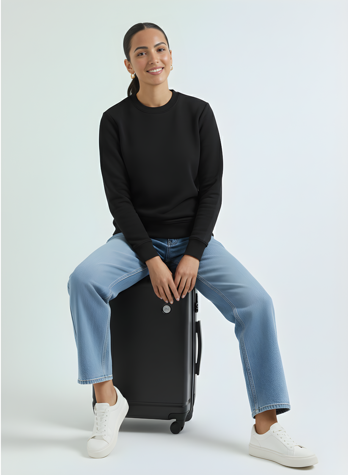 Vogue Black Sweatshirt