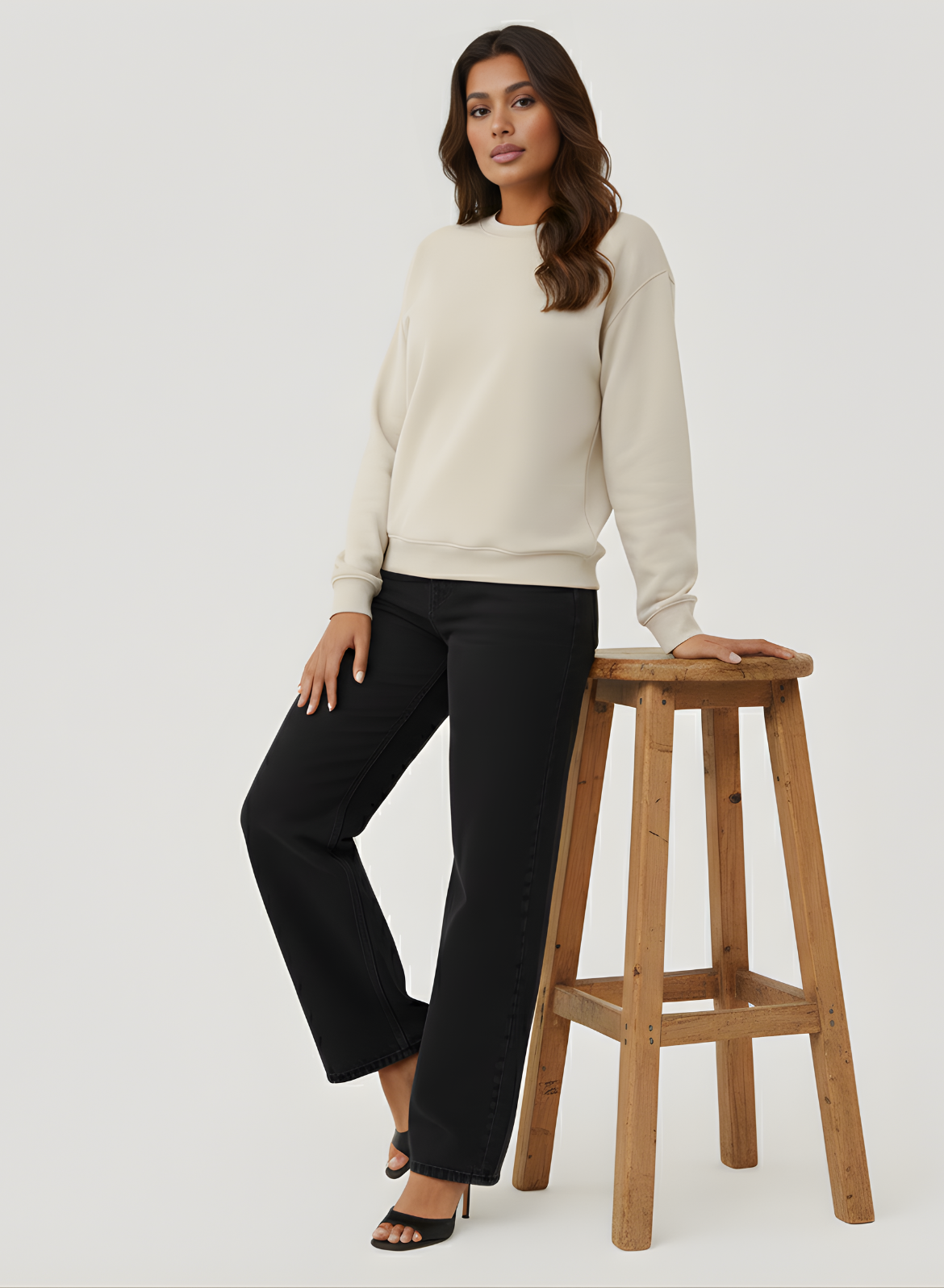 Biscotti Beige Sweatshirt