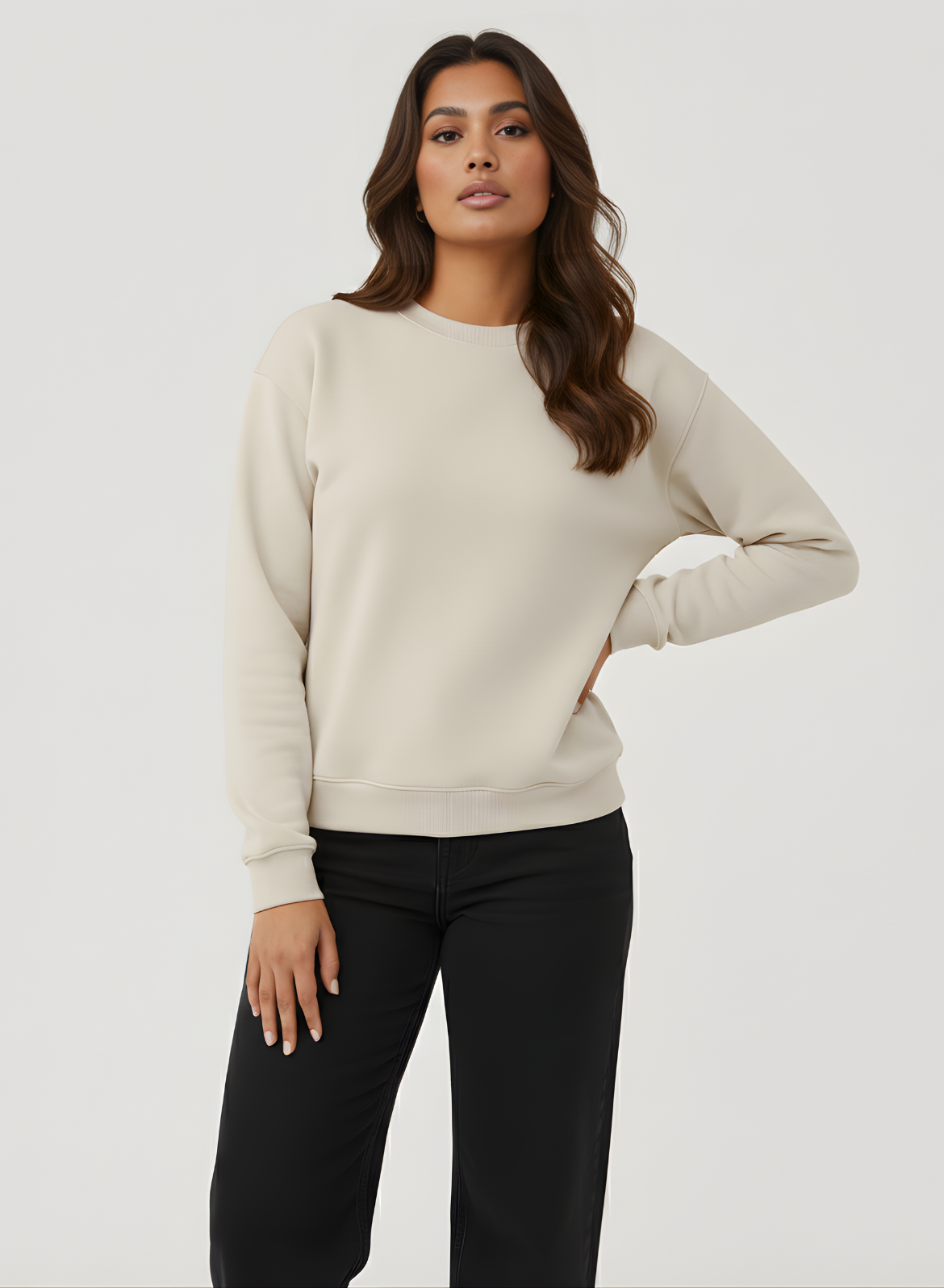 Biscotti Beige Sweatshirt