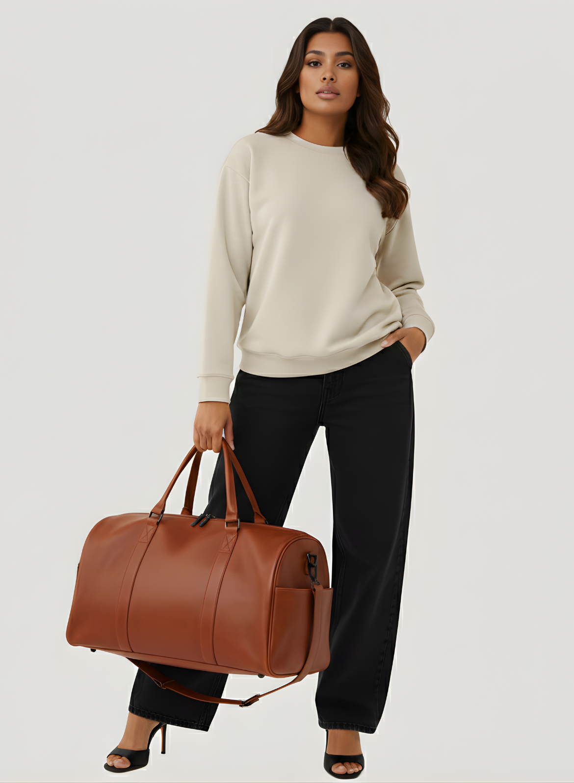 Biscotti Beige Sweatshirt