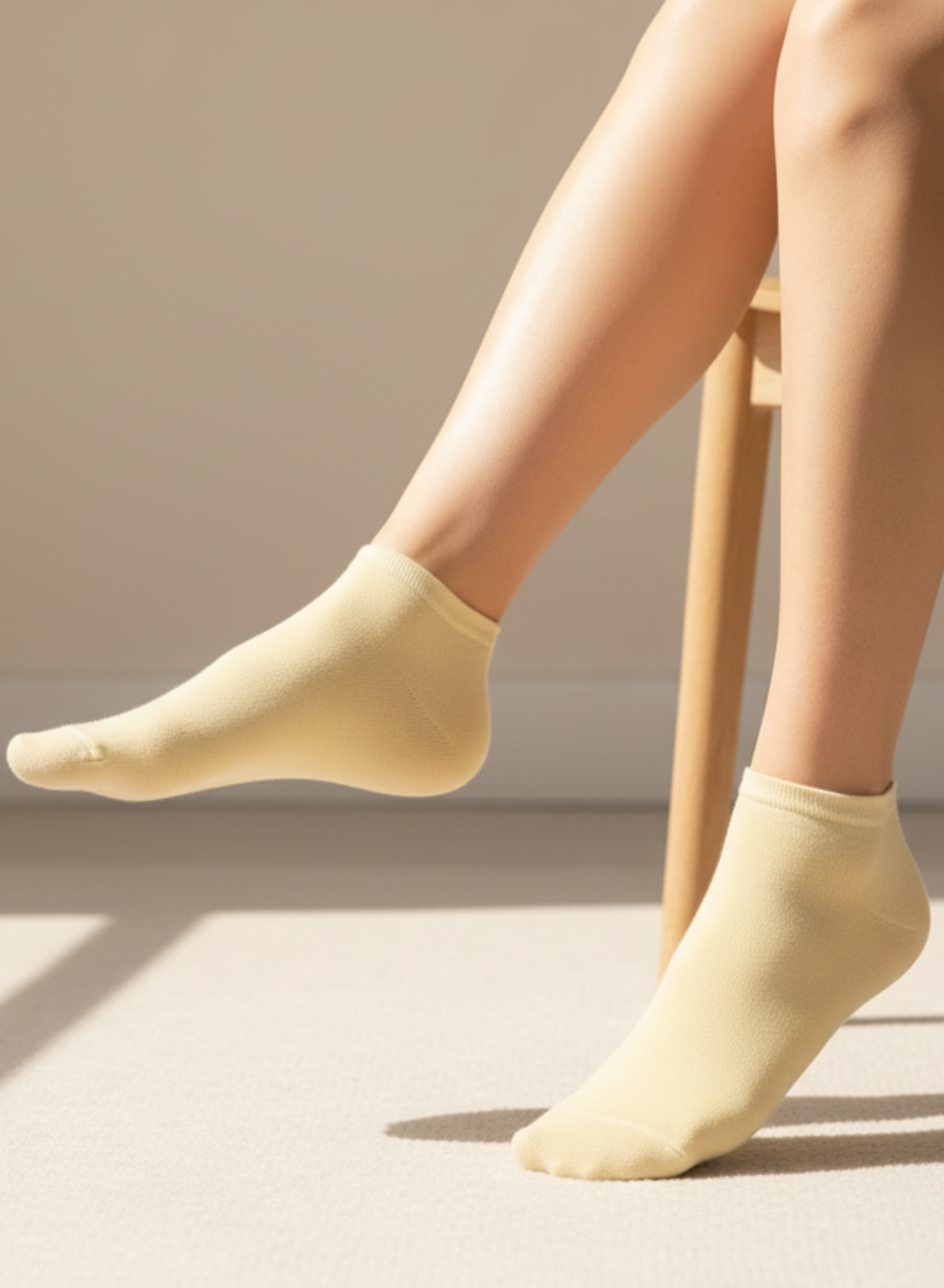 Butter Bloom Comfort Ankle Socks