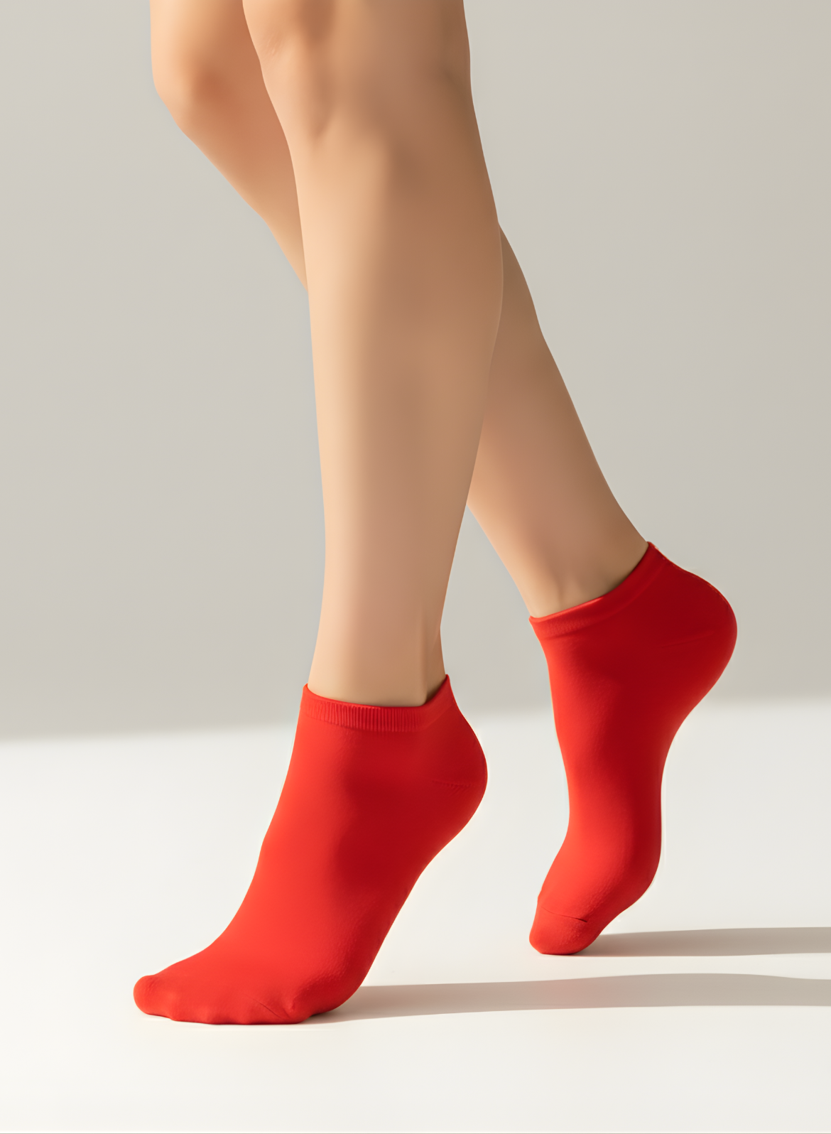 Flamingo Blush Comfort Ankle Socks