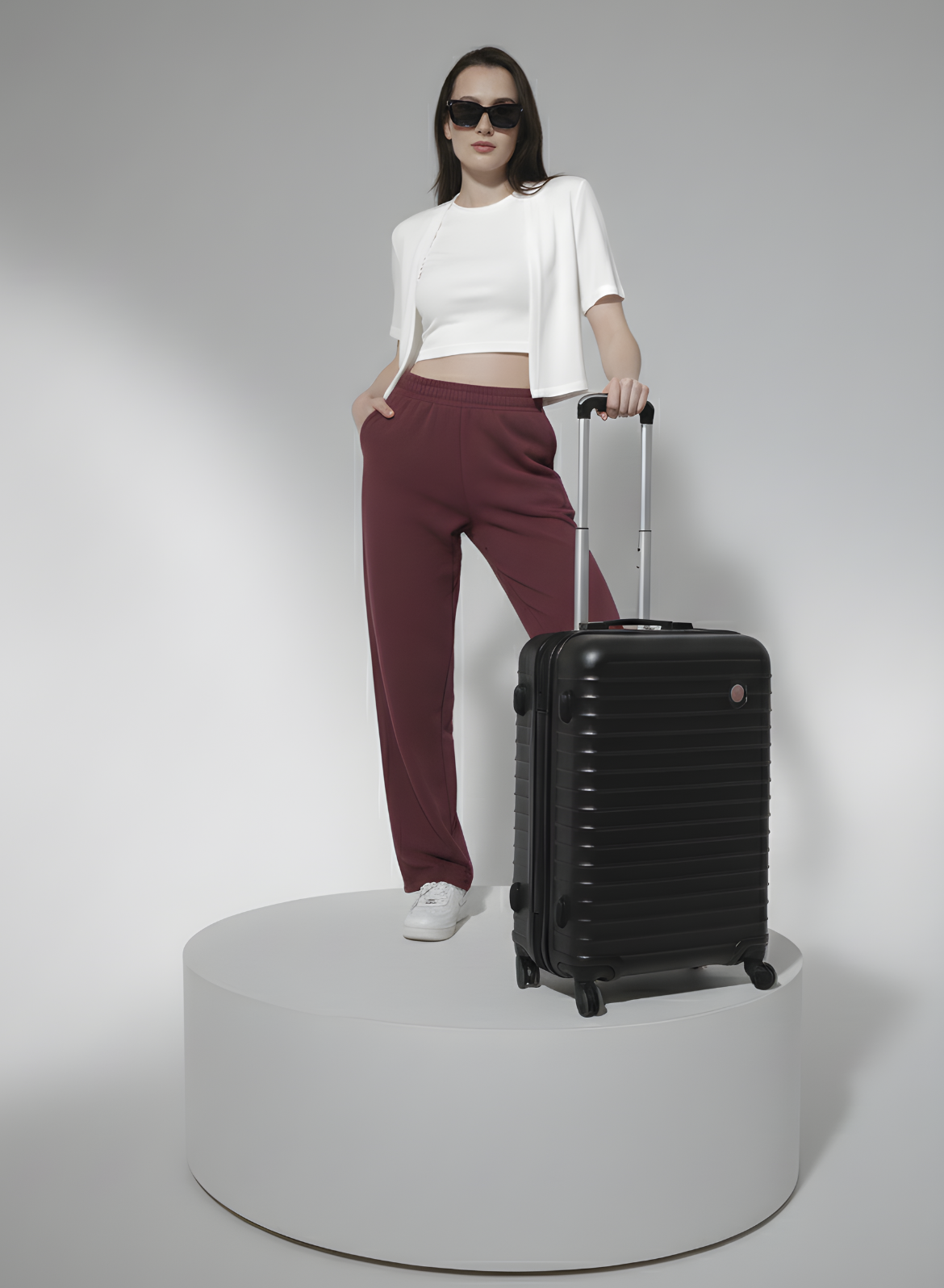 Burning Burgundy All Day Pants