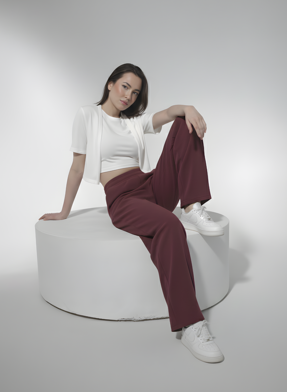 Burning Burgundy All Day Pants