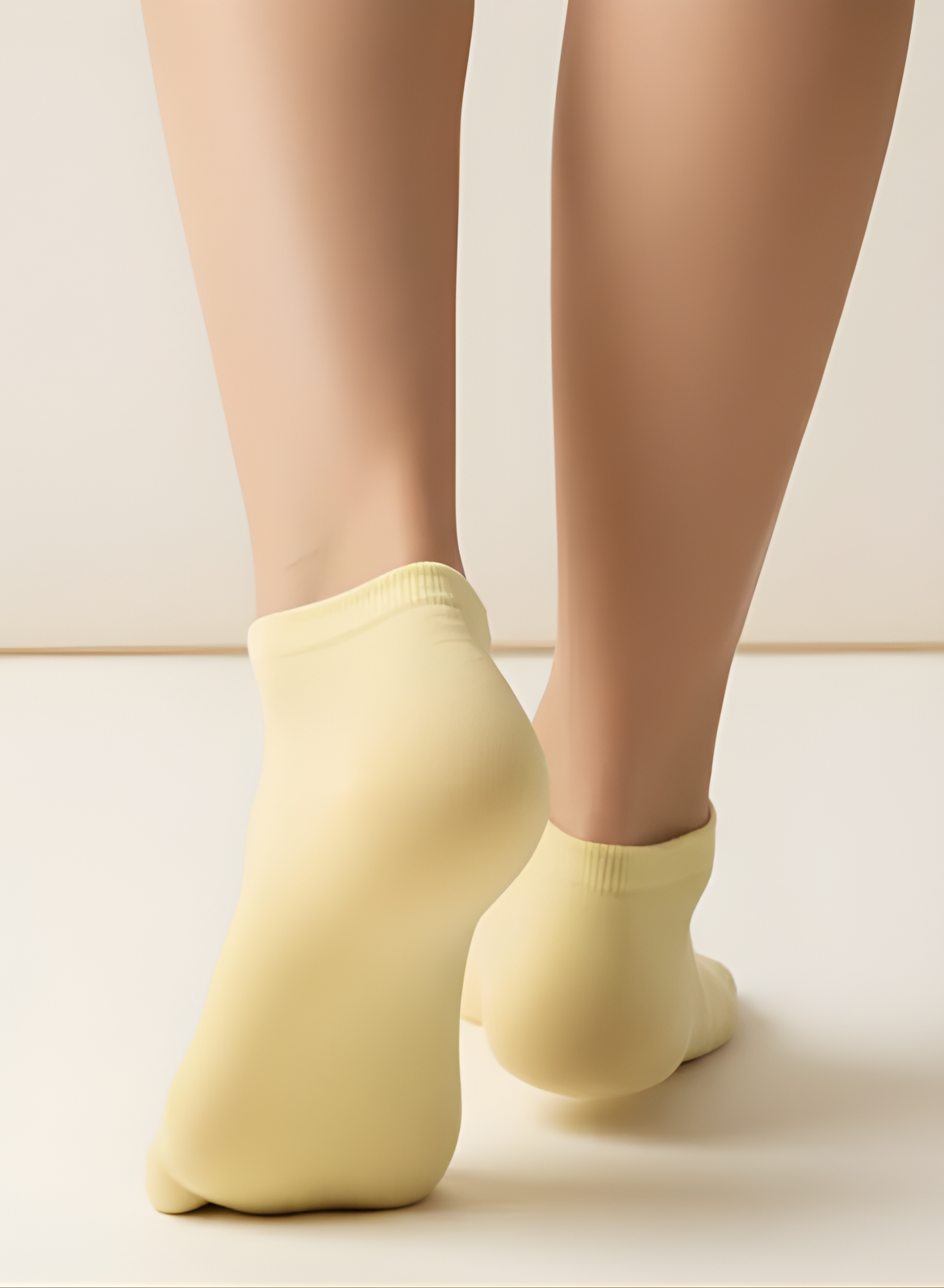 Mellow Yellow Comfort Ankle Socks