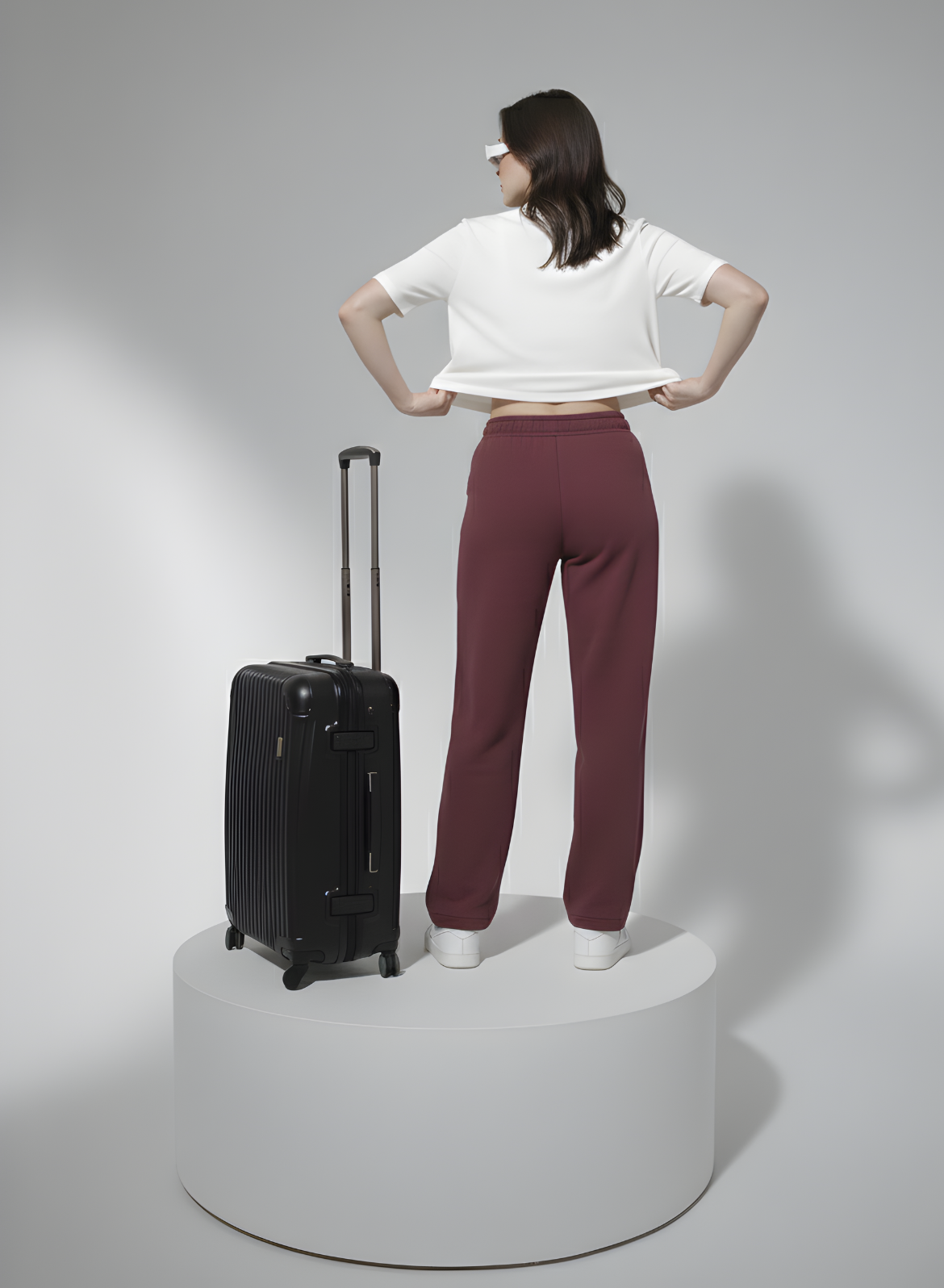 Burning Burgundy All Day Pants