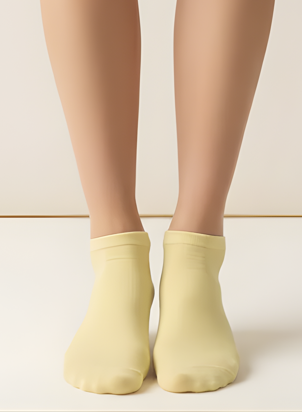 Mellow Yellow Comfort Ankle Socks