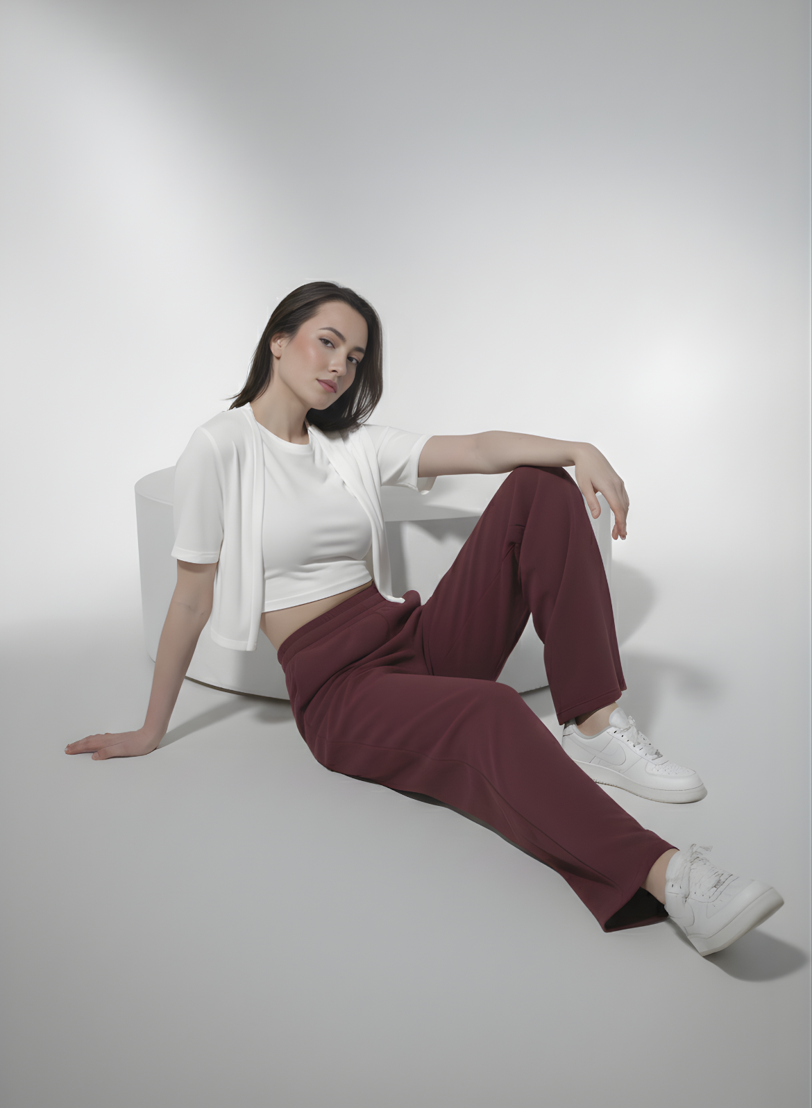 Burning Burgundy All Day Pants