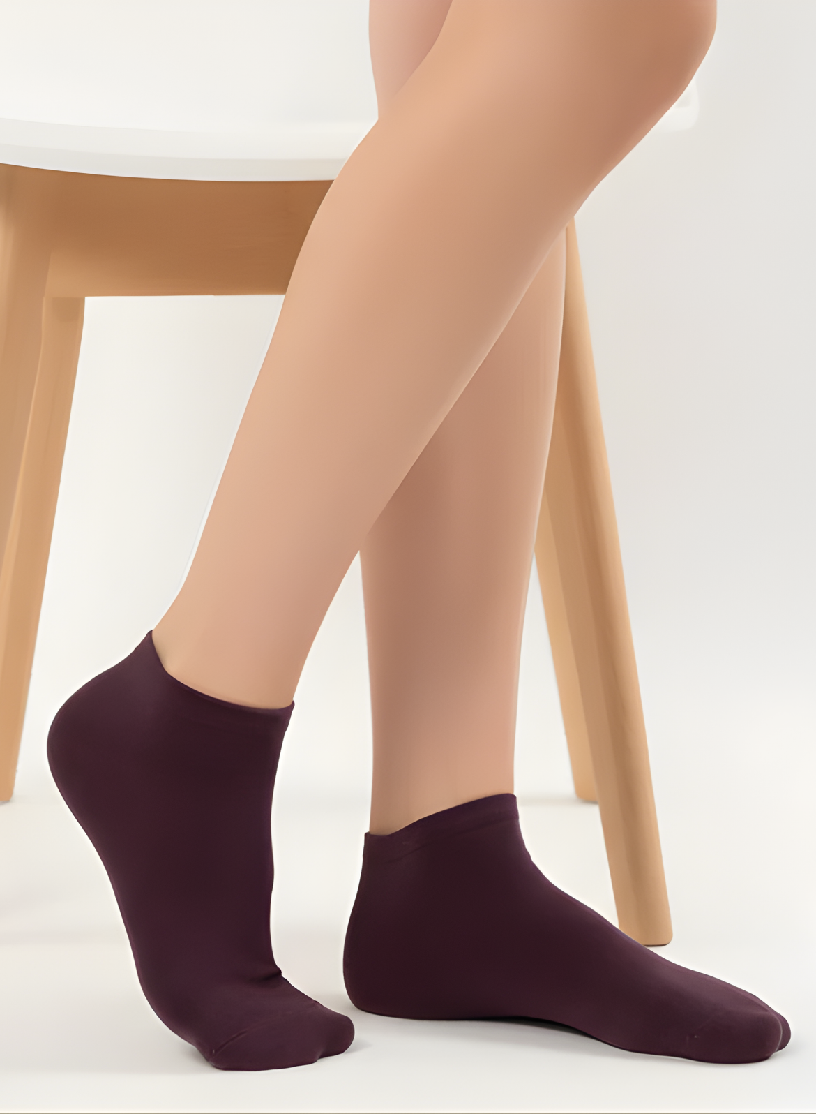 Royal Grape Comfort Ankle Socks