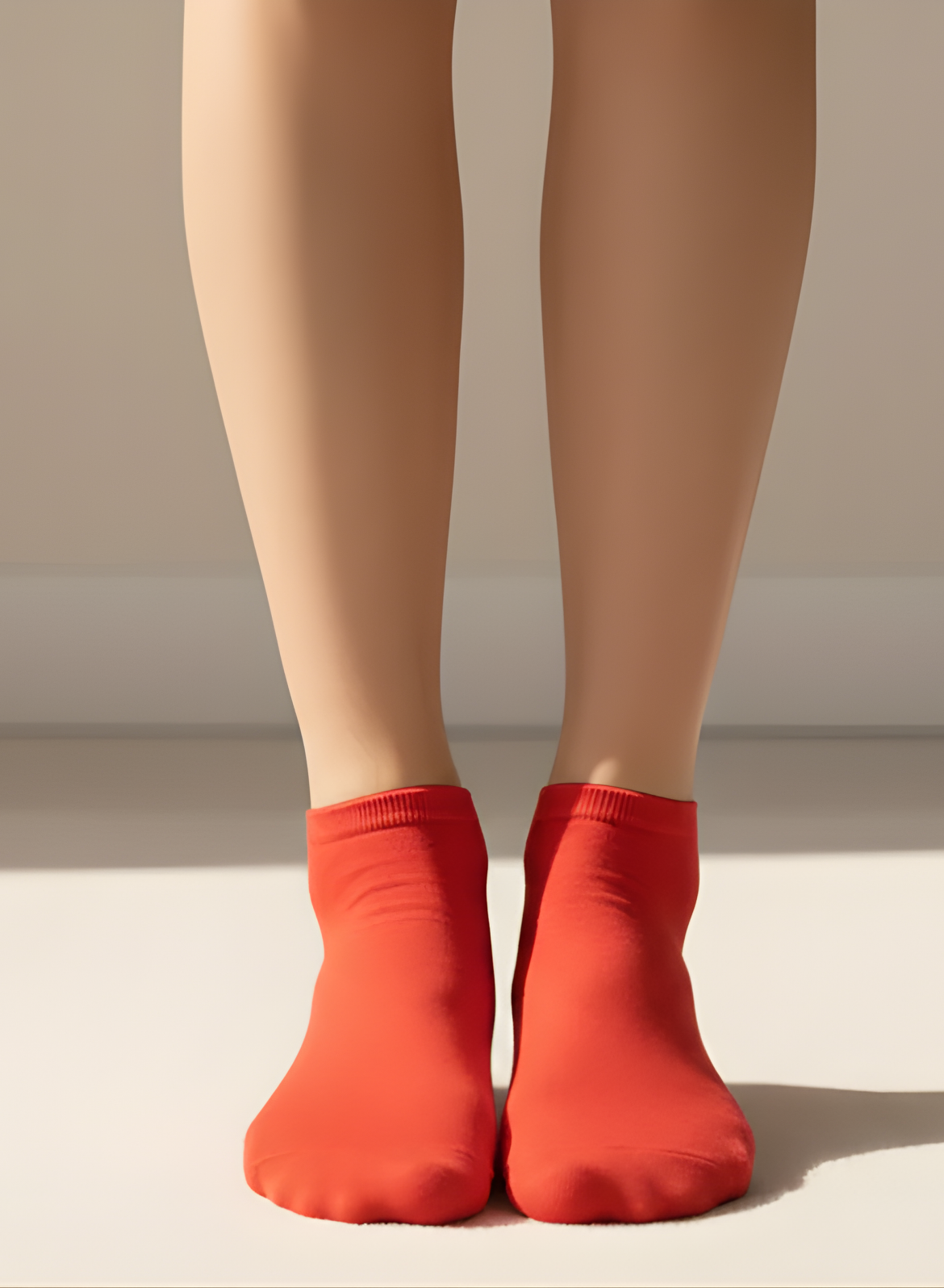 Terracotta Blush Comfort Ankle Socks