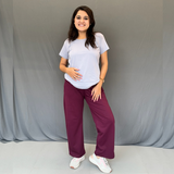 Burning Burgundy All Day Pants