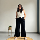 Black Wide Leg Pants for Women