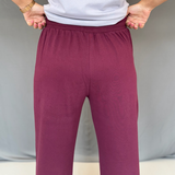 Burning Burgundy All Day Pants