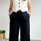 Black Wide Leg Pant for Women