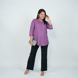 Stylish Cotton Kurti for Girls – Plum Orchid