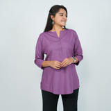 Stylish Cotton Kurti for Girls – Plum Orchid