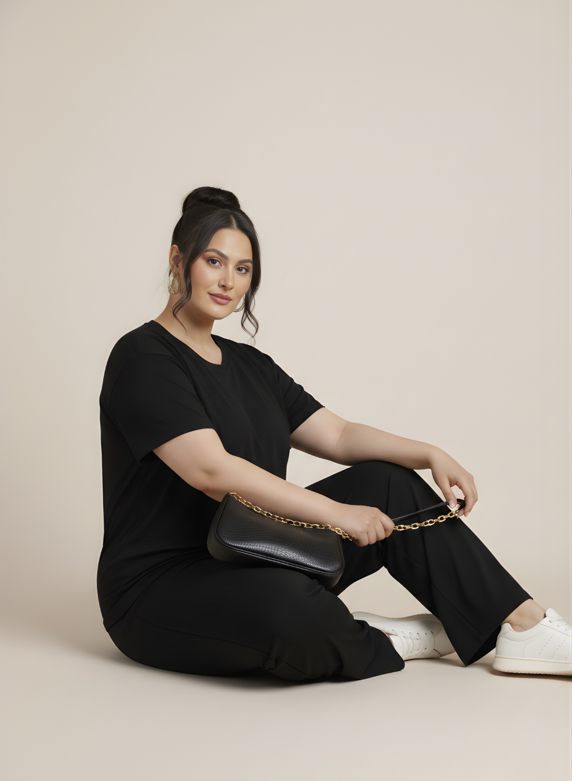 Vogue Black Summer Co-ords Set