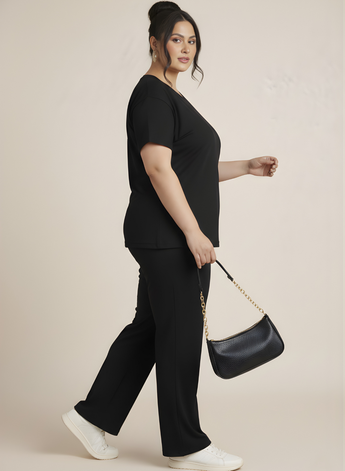 Vogue Black Summer Co-ords Set