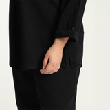 Midnight Black Denim Co-ords Set