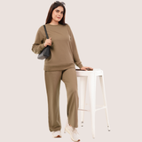 Tiramisu Brown Co-ords Set